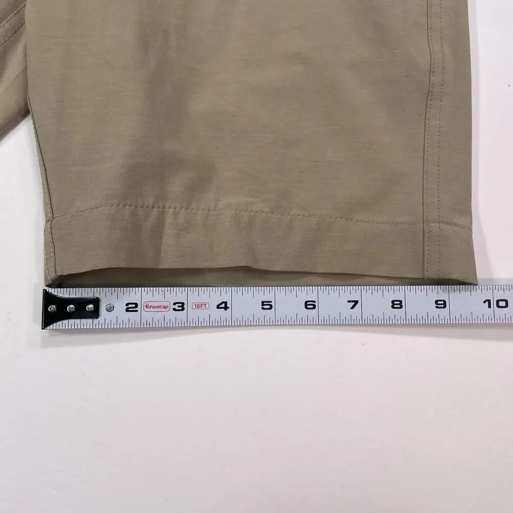 Faherty All Day 9” Shorts Men’s 31 (M. 32) Biege Belt Loops Drawstring Golf